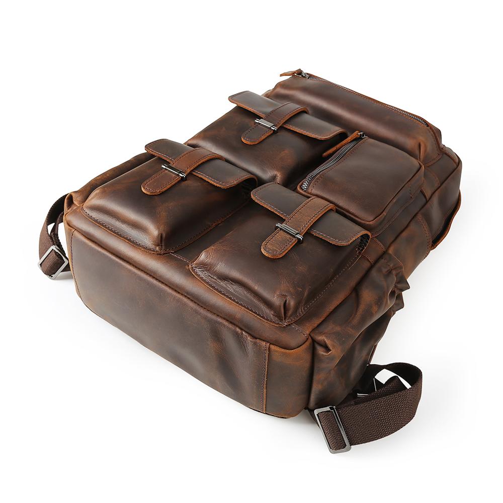 denali leather goods backpack Leather Travel Backpack