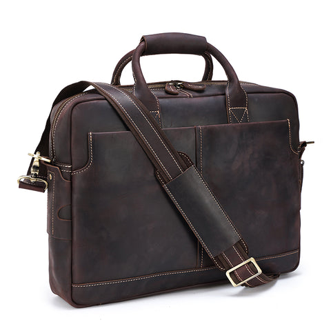 Authentic Beverly GM size briefcase, serial #MI1904 Perfectly sized for  smaller laptops, books, and important documents. The leather trimmings  throughout have d…