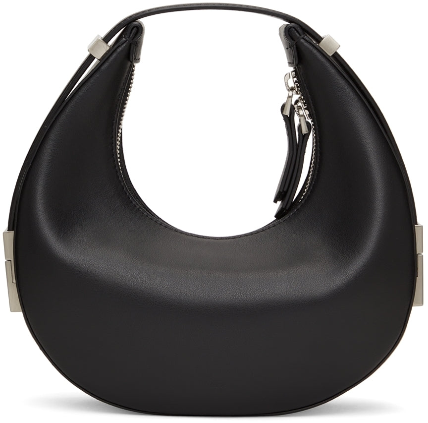 Black Crescent Shoulder Bag - PEDRO International